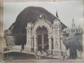 Entrada da Exposição Nacional de 1908